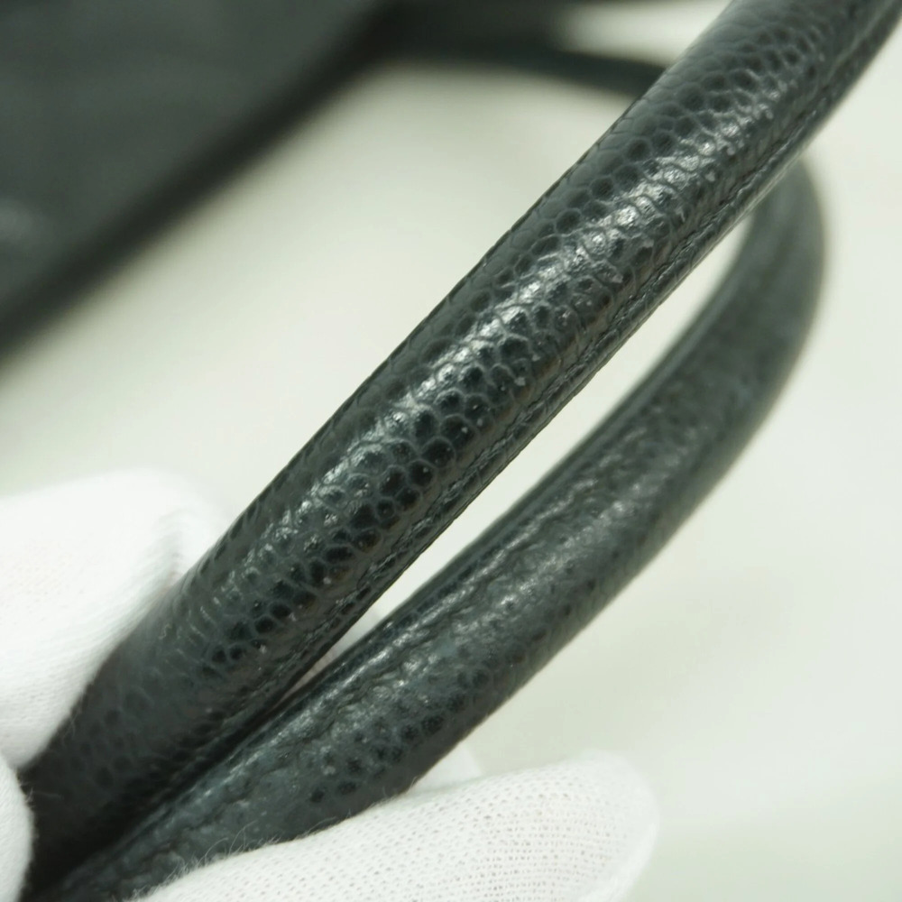 CHANEL Black Caviar Leather Reissue Tote Bag - Picture 9 of 10
